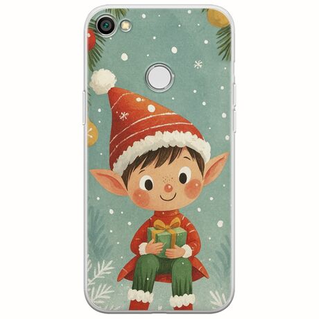 Smiling Elf Present Xiaomi Redmi Note 5A Prime Flexible TPU (Διάφανη Σιλικόνη)