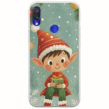 Smiling Elf Present Xiaomi Redmi Note 7 Flexible TPU (Διάφανη Σιλικόνη)