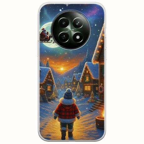Santa Over The Village Realme 12 5G Flexible TPU (Διάφανη Σιλικόνη)