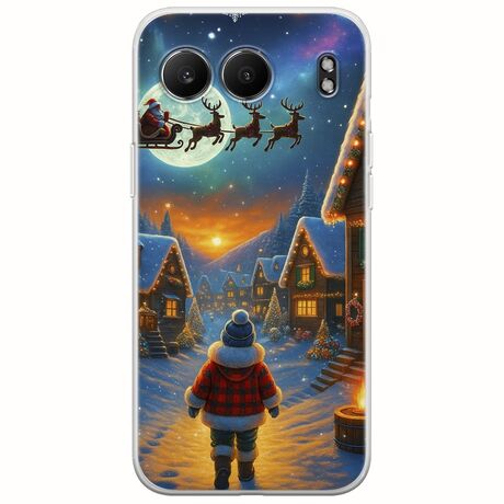 Santa Over The Village OnePlus Nord 4 5G Flexible TPU (Διάφανη Σιλικόνη)