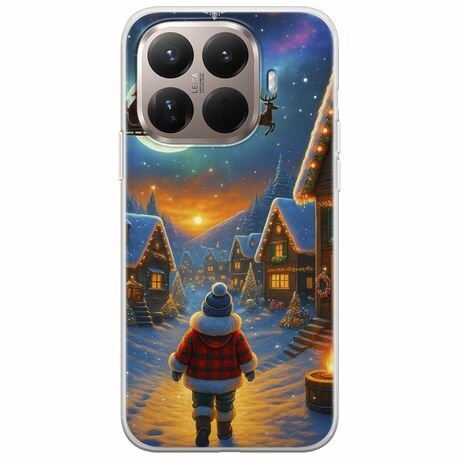 Santa Over The Village Xiaomi 15T Pro 5G Flexible TPU (Διάφανη Σιλικόνη)