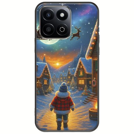 Santa Over The Village Honor 200 Smart 5G Black TPU (Μαύρη Σιλικόνη)