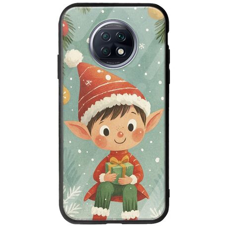 Smiling Elf Present Xiaomi Redmi Note 9T 5G Groove TPU (Tempered Glass και TPU)