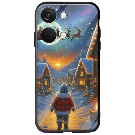Santa Over The Village OnePlus Nord 3 5G Groove TPU (Tempered Glass και TPU)