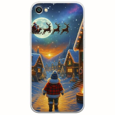 Santa Over The Village Xiaomi Redmi Note 5A Standard Flexible TPU (Διάφανη Σιλικόνη)