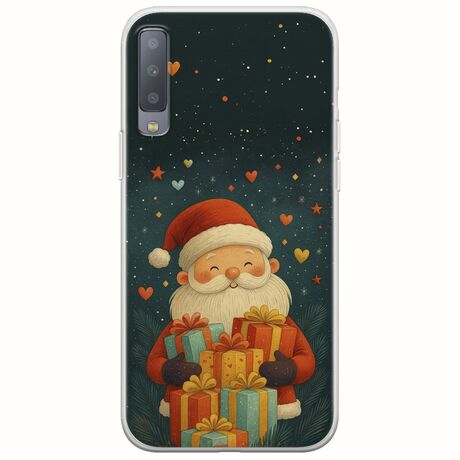 North Pole Gifts Samsung Galaxy A7 2018 Flexible TPU (Διάφανη Σιλικόνη)