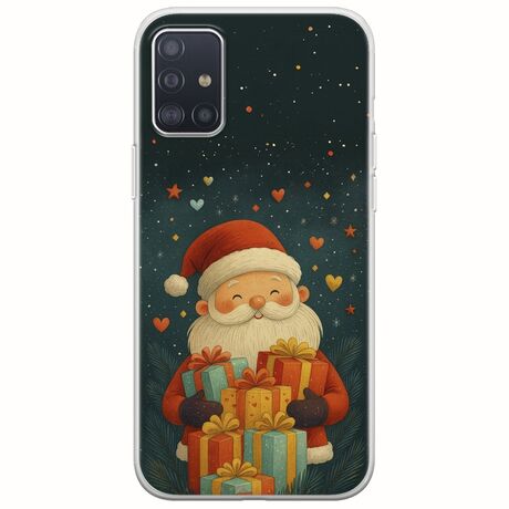 North Pole Gifts Samsung Galaxy A71 Flexible TPU (Διάφανη Σιλικόνη)