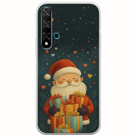 North Pole Gifts Huawei Nova 5T Flexible TPU (Διάφανη Σιλικόνη)