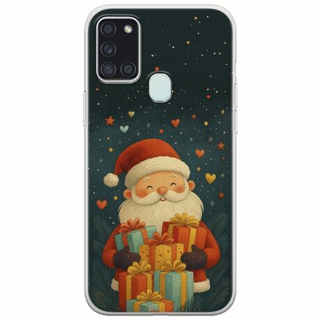 North Pole Gifts Samsung Galaxy A21s Flexible TPU (Διάφανη Σιλικόνη)