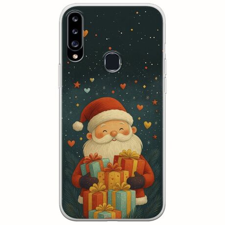 North Pole Gifts Samsung Galaxy A20s Flexible TPU (Διάφανη Σιλικόνη)
