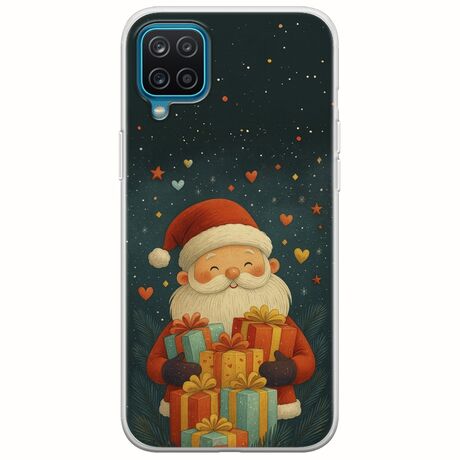 North Pole Gifts Samsung Galaxy A12 Flexible TPU (Διάφανη Σιλικόνη)