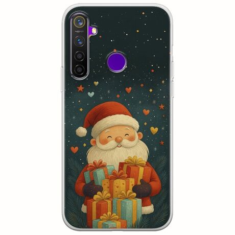 North Pole Gifts Realme 5 Pro Flexible TPU (Διάφανη Σιλικόνη)