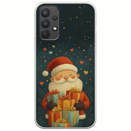North Pole Gifts Samsung Galaxy A32 4G Flexible TPU (Διάφανη Σιλικόνη)