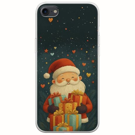 North Pole Gifts iPhone SE (2022) 5G Flexible TPU (Διάφανη Σιλικόνη)