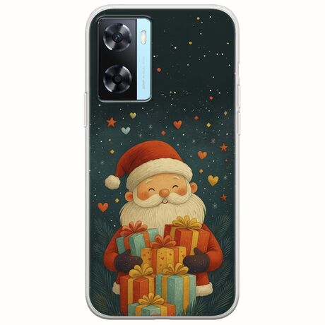 North Pole Gifts Oppo A77 5G Flexible TPU (Διάφανη Σιλικόνη)