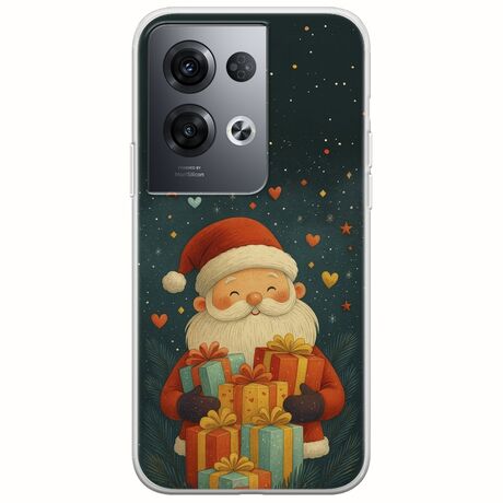 North Pole Gifts Oppo Reno 8 Pro 5G Flexible TPU (Διάφανη Σιλικόνη)