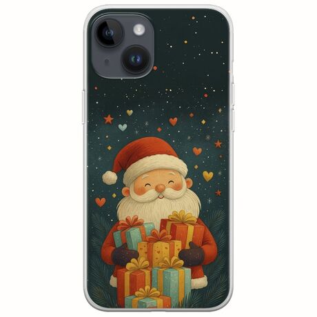 North Pole Gifts iPhone 15 Plus Flexible TPU (Διάφανη Σιλικόνη)