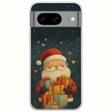 North Pole Gifts Google Pixel 8 5G Flexible TPU (Διάφανη Σιλικόνη)