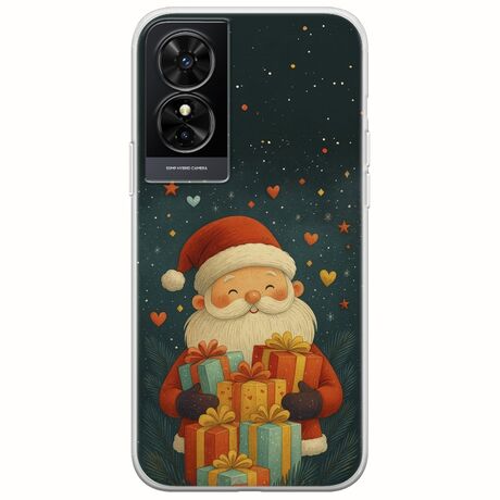 North Pole Gifts TCL 50 SE Flexible TPU (Διάφανη Σιλικόνη)