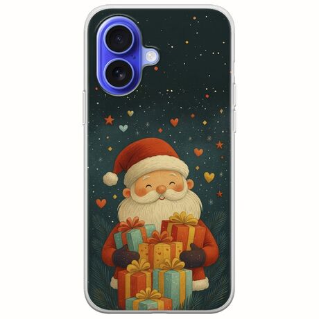 North Pole Gifts iPhone 16 Flexible TPU (Διάφανη Σιλικόνη)