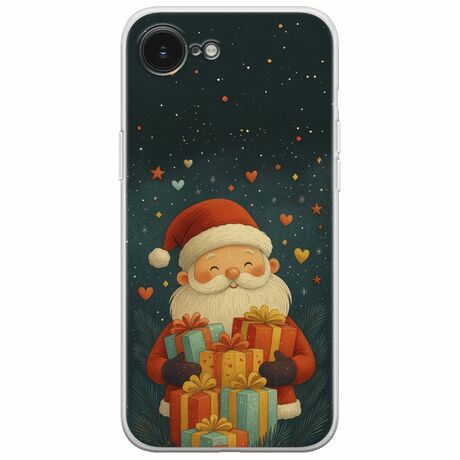 North Pole Gifts iPhone 16e Flexible TPU (Διάφανη Σιλικόνη)