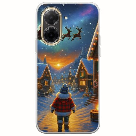 Santa Over The Village Xiaomi Redmi A5 4G Flexible TPU (Διάφανη Σιλικόνη)