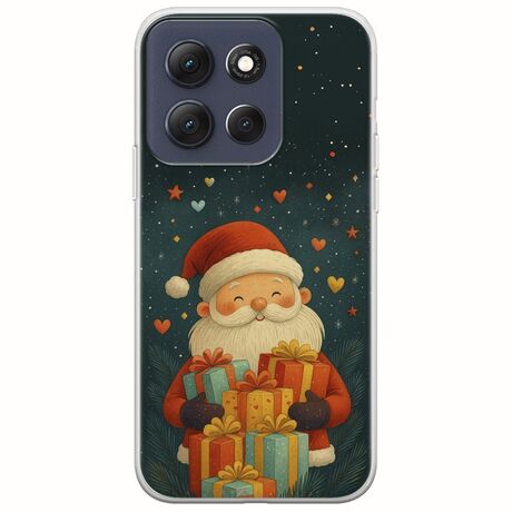 North Pole Gifts Motorola Moto G86 5G Flexible TPU (Διάφανη Σιλικόνη)
