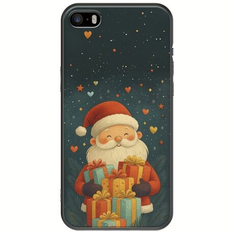 North Pole Gifts iPhone 5/5s/SE 2016 Black TPU (Μαύρη Σιλικόνη)