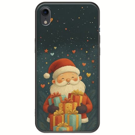 North Pole Gifts iPhone XR Black TPU (Μαύρη Σιλικόνη)