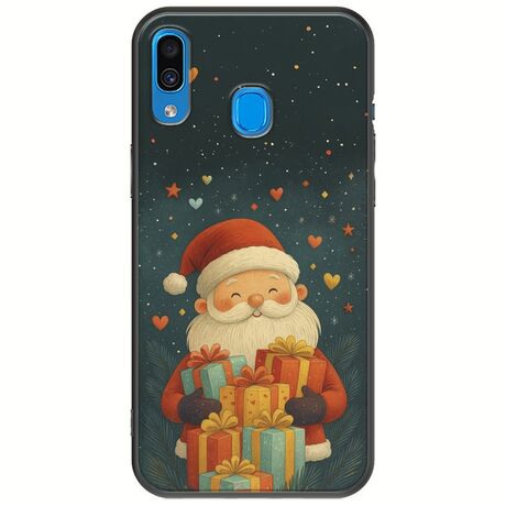 North Pole Gifts Samsung Galaxy A20e Black TPU (Μαύρη Σιλικόνη)