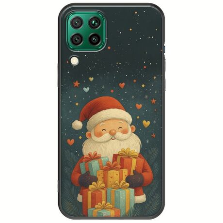 North Pole Gifts Huawei P40 Lite Black TPU (Μαύρη Σιλικόνη)