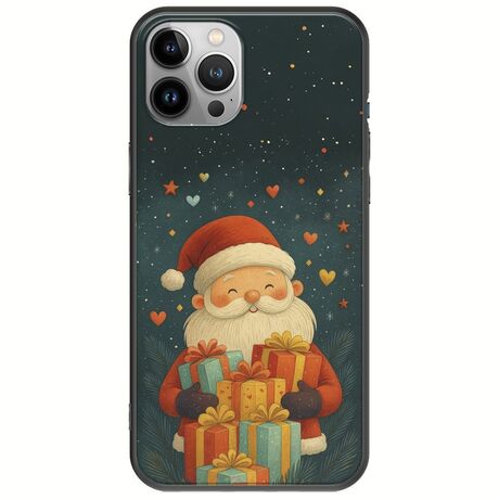 North Pole Gifts iPhone 12 Pro Max Black TPU (Μαύρη Σιλικόνη)