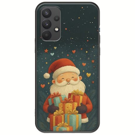 North Pole Gifts Samsung Galaxy A32 4G Black TPU (Μαύρη Σιλικόνη)