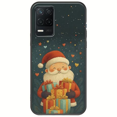 North Pole Gifts Realme 8 5G Black TPU (Μαύρη Σιλικόνη)