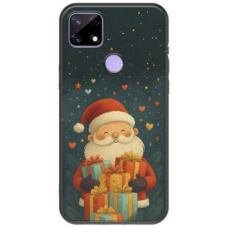 North Pole Gifts Realme C21 Black TPU (Μαύρη Σιλικόνη)