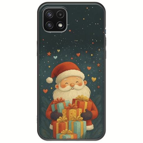 North Pole Gifts Samsung Galaxy A22 5G Black TPU (Μαύρη Σιλικόνη)