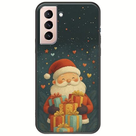 North Pole Gifts Samsung Galaxy S21 FE 5G Black TPU (Μαύρη Σιλικόνη)
