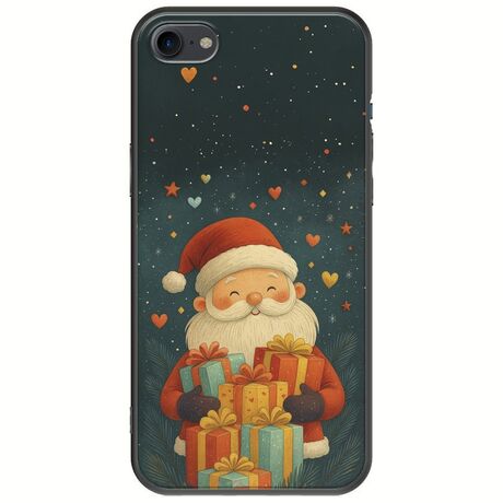 North Pole Gifts iPhone SE (2022) 5G Black TPU (Μαύρη Σιλικόνη)