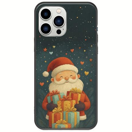 North Pole Gifts iPhone 14 Pro Black TPU (Μαύρη Σιλικόνη)