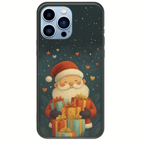 North Pole Gifts iPhone 14 Pro Max Black TPU (Μαύρη Σιλικόνη)