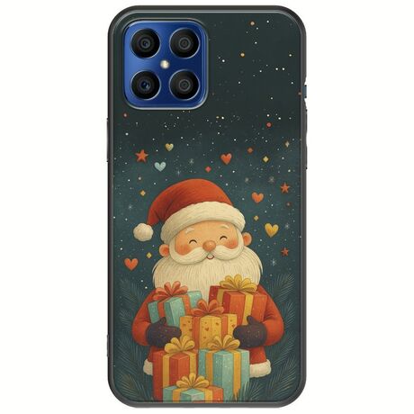 North Pole Gifts Honor X8 Black TPU (Μαύρη Σιλικόνη)
