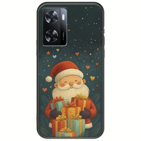 North Pole Gifts Oppo A57s Black TPU (Μαύρη Σιλικόνη)