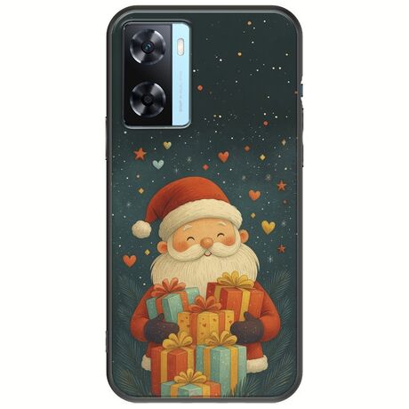North Pole Gifts Oppo A77 5G Black TPU (Μαύρη Σιλικόνη)