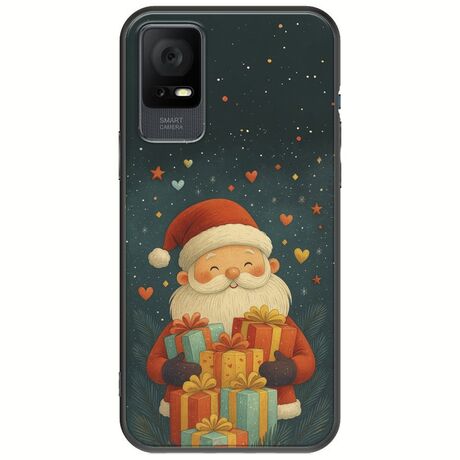 North Pole Gifts TCL 406 Black TPU (Μαύρη Σιλικόνη)