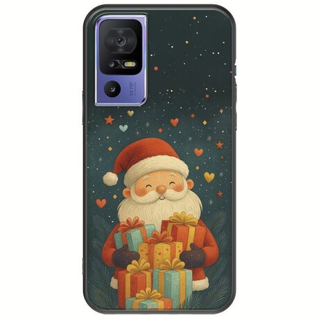 North Pole Gifts TCL 40 SE Black TPU (Μαύρη Σιλικόνη)