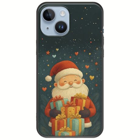 North Pole Gifts iPhone 15 Black TPU (Μαύρη Σιλικόνη)