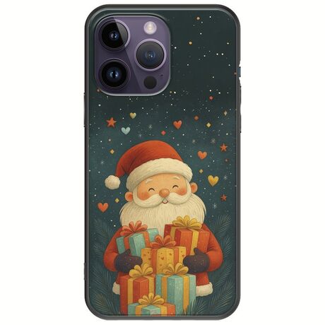 North Pole Gifts iPhone 15 Pro Black TPU (Μαύρη Σιλικόνη)