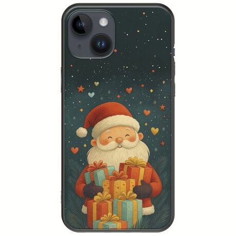 North Pole Gifts iPhone 15 Plus Black TPU (Μαύρη Σιλικόνη)