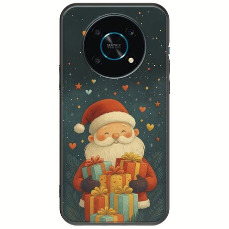 North Pole Gifts Honor Magic 4 Lite 5G Black TPU (Μαύρη Σιλικόνη)