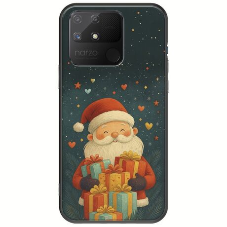North Pole Gifts Realme Narzo 50A Black TPU (Μαύρη Σιλικόνη)